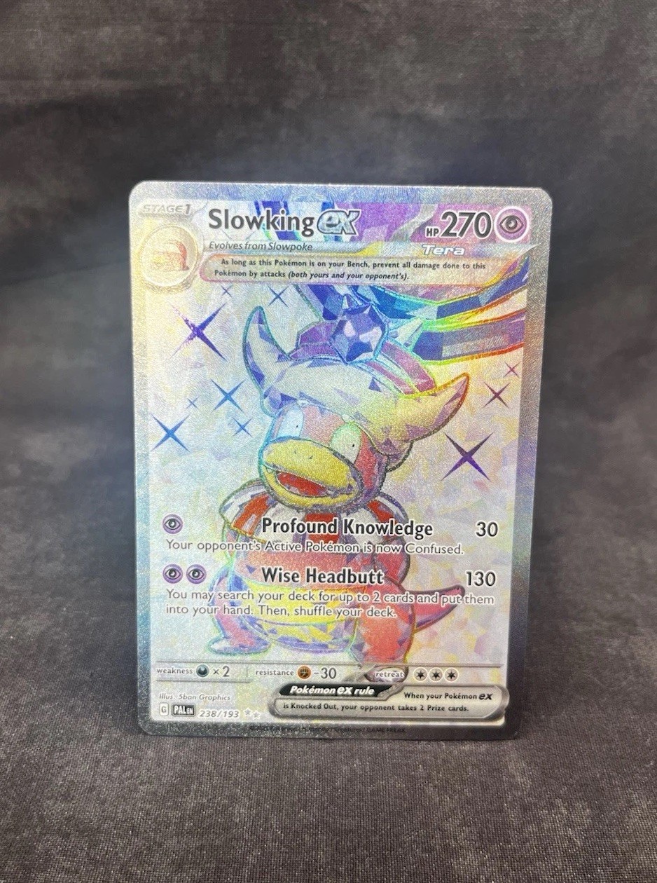Pokémon Paldea Evolved Slowking EX 238/193 Card NM Condition
