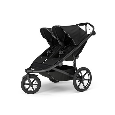 Stroller All Terrain Lightweight Air Filled Tires Hand Brake Thule Double Urban