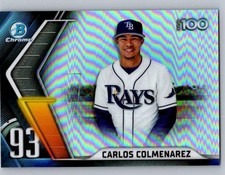 2022 Bowman #BTP-93 Carlos Colmenarez Bowman Scouts' Top 100