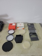 Camera Lens Filter Lot Empty Box & Cases Hoya Albinar Cokin