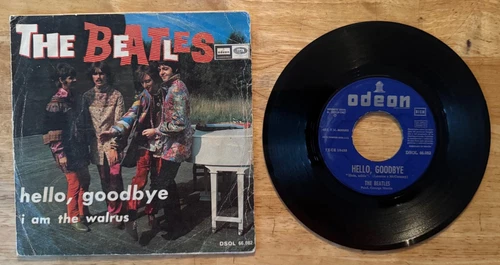 45 7" SPAIN SP THE BEATLES HELLO GOODBYE