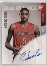 2014-15 Panini Paramount Next Day 44/100 Bruno Caboclo #ND-BC Auto tq4