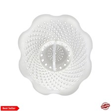 10306, Tub Protector Hair Cather and Strainer, Hair Drain Clog Prevention Dra...