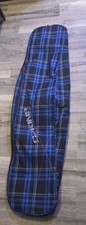 DAKINE Plaid Snowboard Freestyle 157cm Bag Black Blue Shoulder Strap Carry