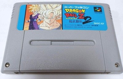 DRAGON BALL Z Butoden 2 Nintendo Super Famicom Tested SNES Cartridge From Japan