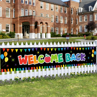 "Banner Mit Aufschrift \"Welcome Back\", FüR Schule, Klassenzimmer"