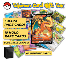 Pokemon Card Lot 60 Cards ULTRA RARE VMAX GX EX OR V and 10 HOLO RARES