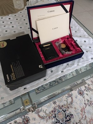 Canon Ixus IX240 Limited Edition Gold 60th Anniversary Collector Nr.000125