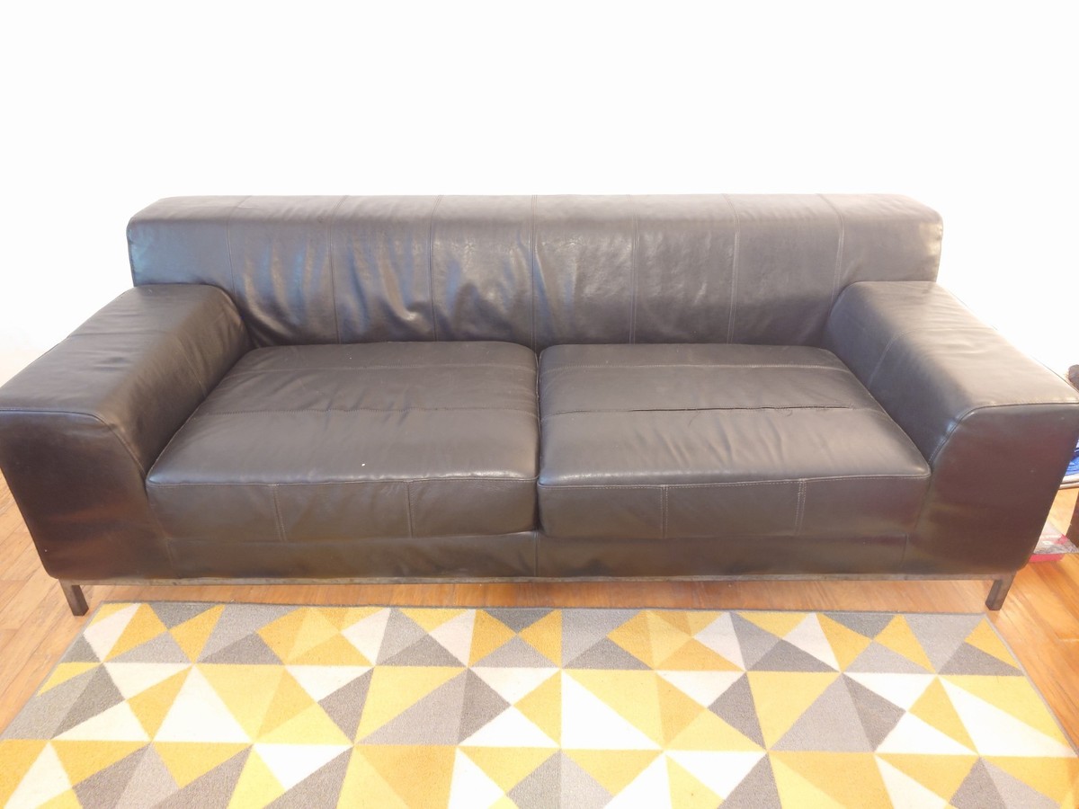 IKEA KRAMFORS 3 SEATER DESIGNER SOFA PERENNIAL ELEGANCE NOTHING