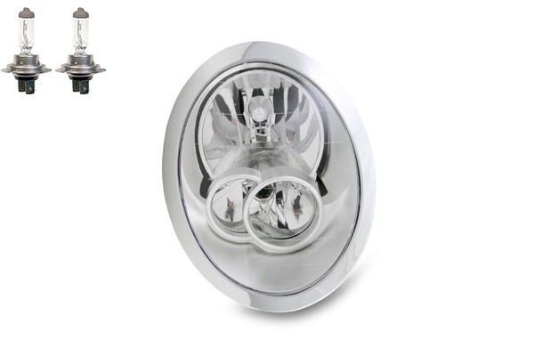 Scheinwerfer Passend FüR BMW Mini R50 R52 R53 07/04- 09/06 Rechts + Leuchtmittel-image