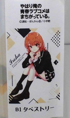 y27 Tapestry My Youth Romantic Comedy Is Wrong Original B1 Isshiki Iroha Seifuku