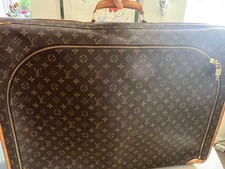 Vintage Louis Vuitton Monogram Tela Pullman 75 grande valigia autentica