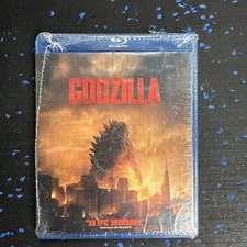 Godzilla Blu-Ray, 2014 Aaron Taylor-Johnson Bryan Cranston Elizabeth Olson NEW