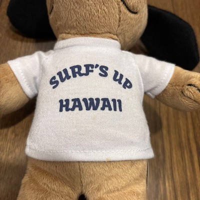 SURF’S UP HAWAII Moni Snoopy Plush Moni Honolulu Tanned Snoopy Hawaii Limited Plush Toy 19cm used | eBay
