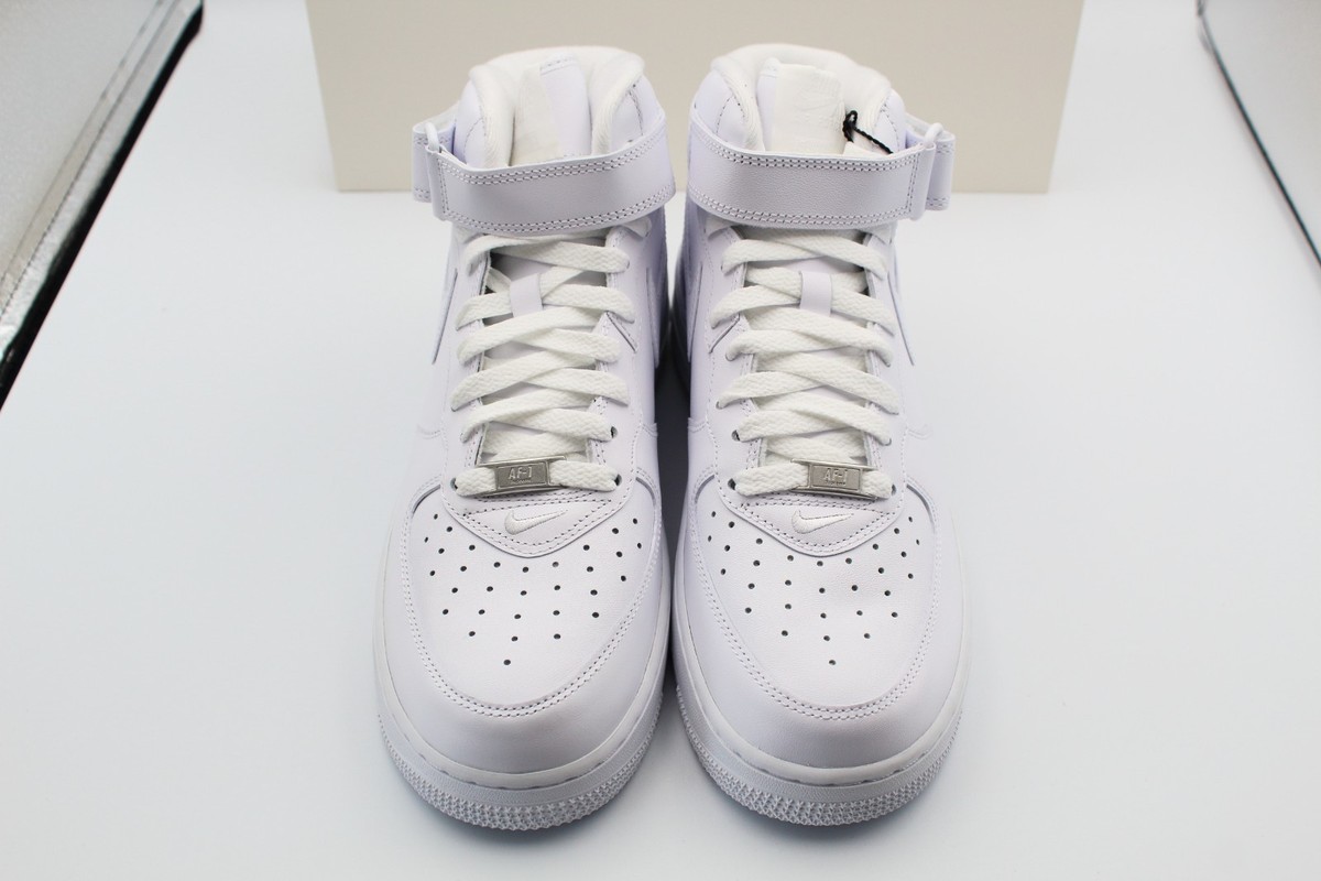 Supreme × Nike Air Force 1 Mid White FW24 FZ8784-100 Men's US4-14