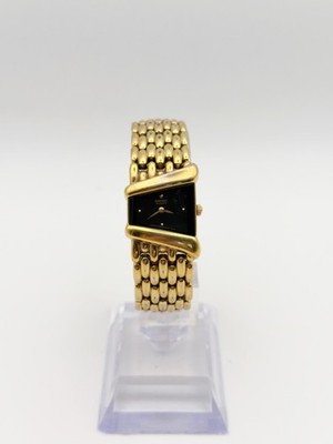 Vintage Seiko Rivoli Ladies Trapezoid Watch 4N00-574B Keeps Time New Battery
