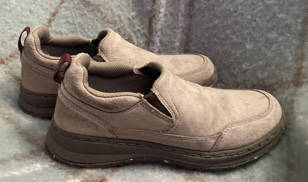 RedHead Dry Plus Mens 12M Brown Suede Slip On Shoes Rugged Moc Toe Trail Loafers RedHead Suede Upper Casual Shoes for Men for sale | eBay main image 2
