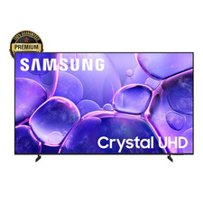 Samsung 75-Inch Class Crystal UHD U8000F 4K Smart TV 2025 Model Endless Free