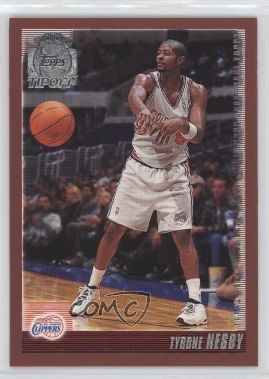 2000-01 Topps Tipoff Tyrone Nesby #27 0h3w