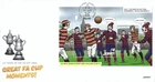 2022 Jersey £4 150 Years of the FA Cup Final Miniature Sheet First Day Cover