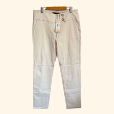 YOOP Women's Dress Pants Beige Size 2 New With Tags Smart Casual Trousers
