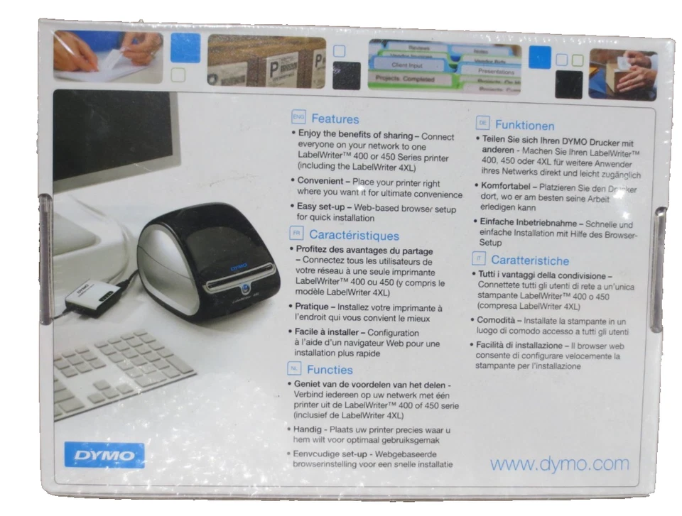 DYMO LabelWriter Print Server Network Adapter - NEW - Image 3 of 4