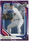 2026 Donruss NOLAN RYAN Texas Rangers Purple Ice Parallel card # 32 #d 30/99