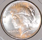 1922 Peace Silver Dollar - Uncirculated