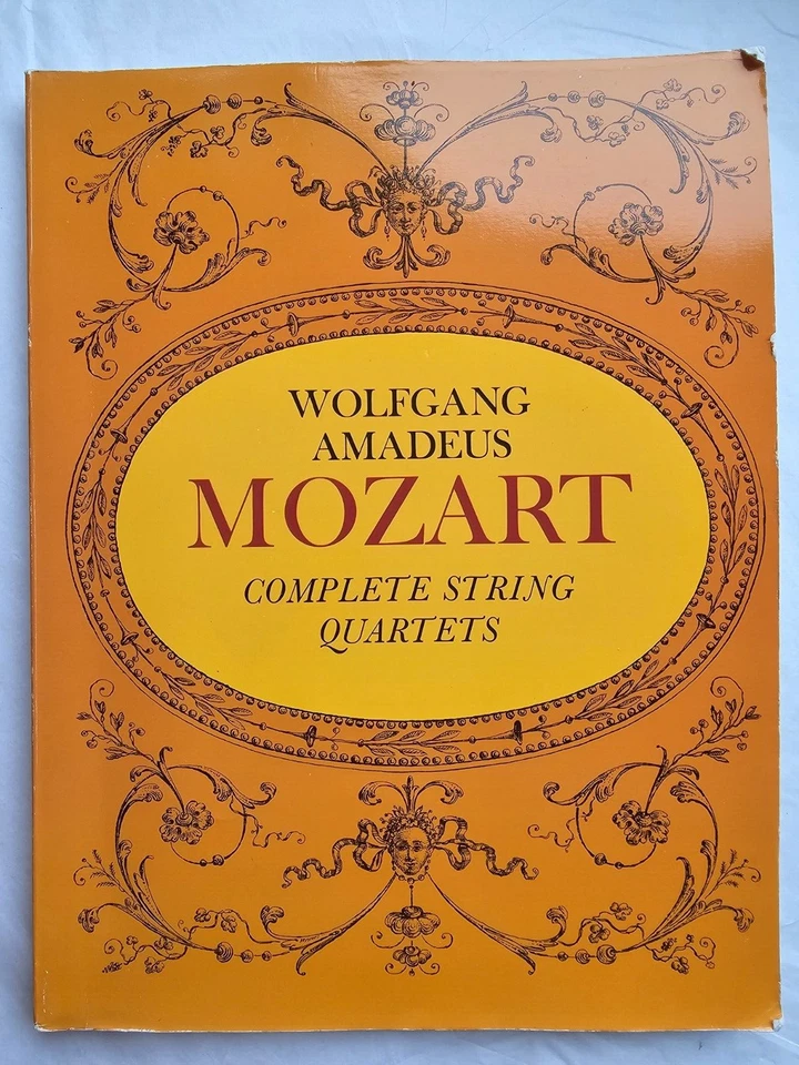 WOLFGANG AMADEUS MOZART - COMPLETE STRING QUARTETS - DOVER - GC - FREEPOST - Image 2 of 4