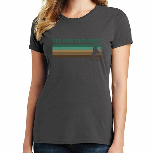 The Pine Tree State T-Shirt Maine 02692 - Picture 7 of 96