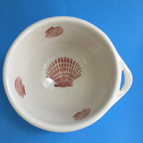 Cuenco de gemas patrón de carcasa en relieve 5,25" hecho en EE. UU. - Imagen 3 de 9
