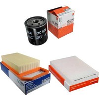 Mahle / Knecht Innenraumfilter LA 437 Luftfilter LX 1619 ÖLfilter OC 976