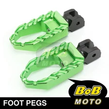 For Kawasaki Z125 16-20 19 18 17 CNC BUZZ Rider Front Foot Pegs GREEN
