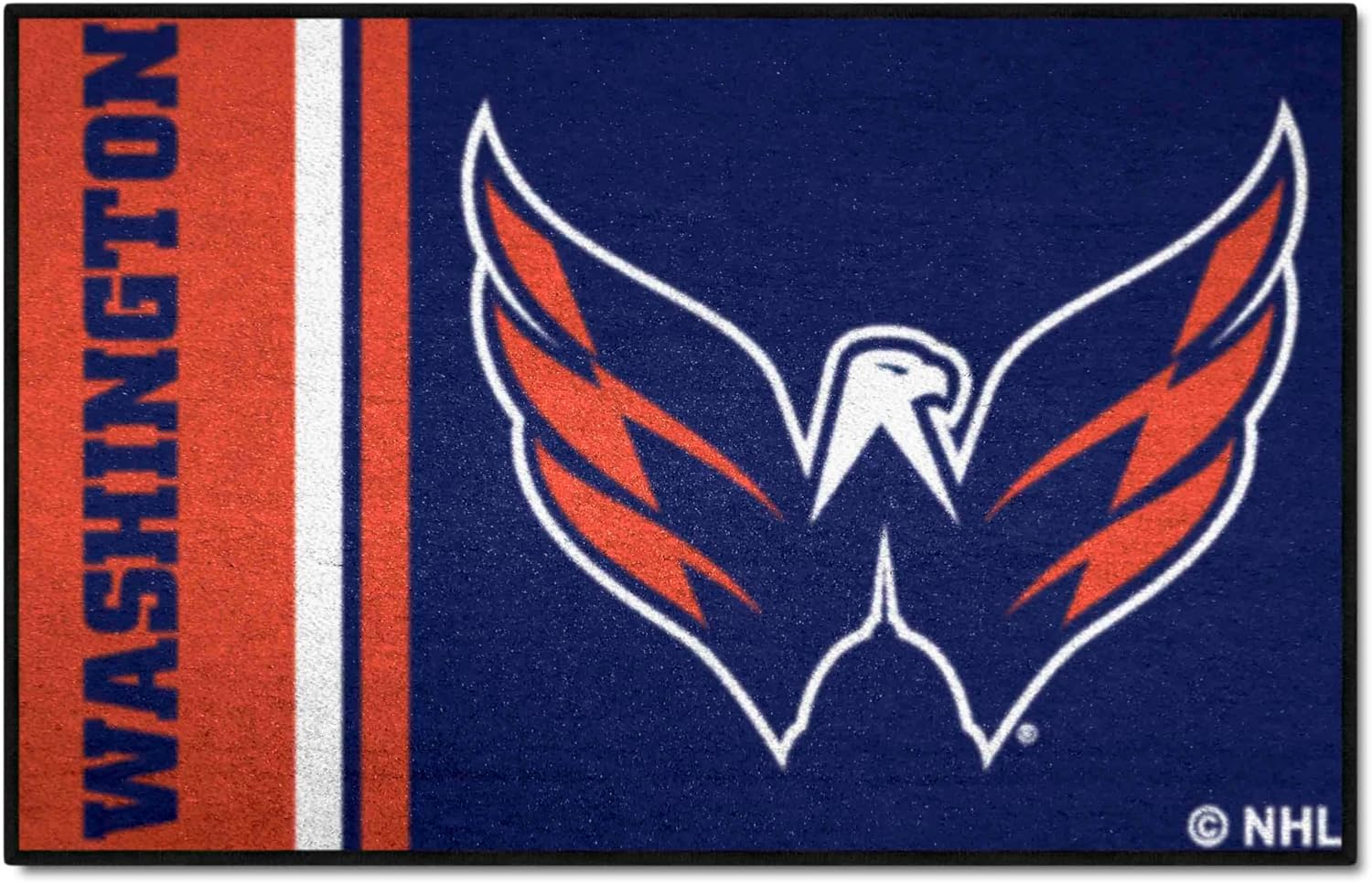 19280 Washington Capitals Starter Mat Accent Rug - 19In. X 30In. | Sports Fan Ho