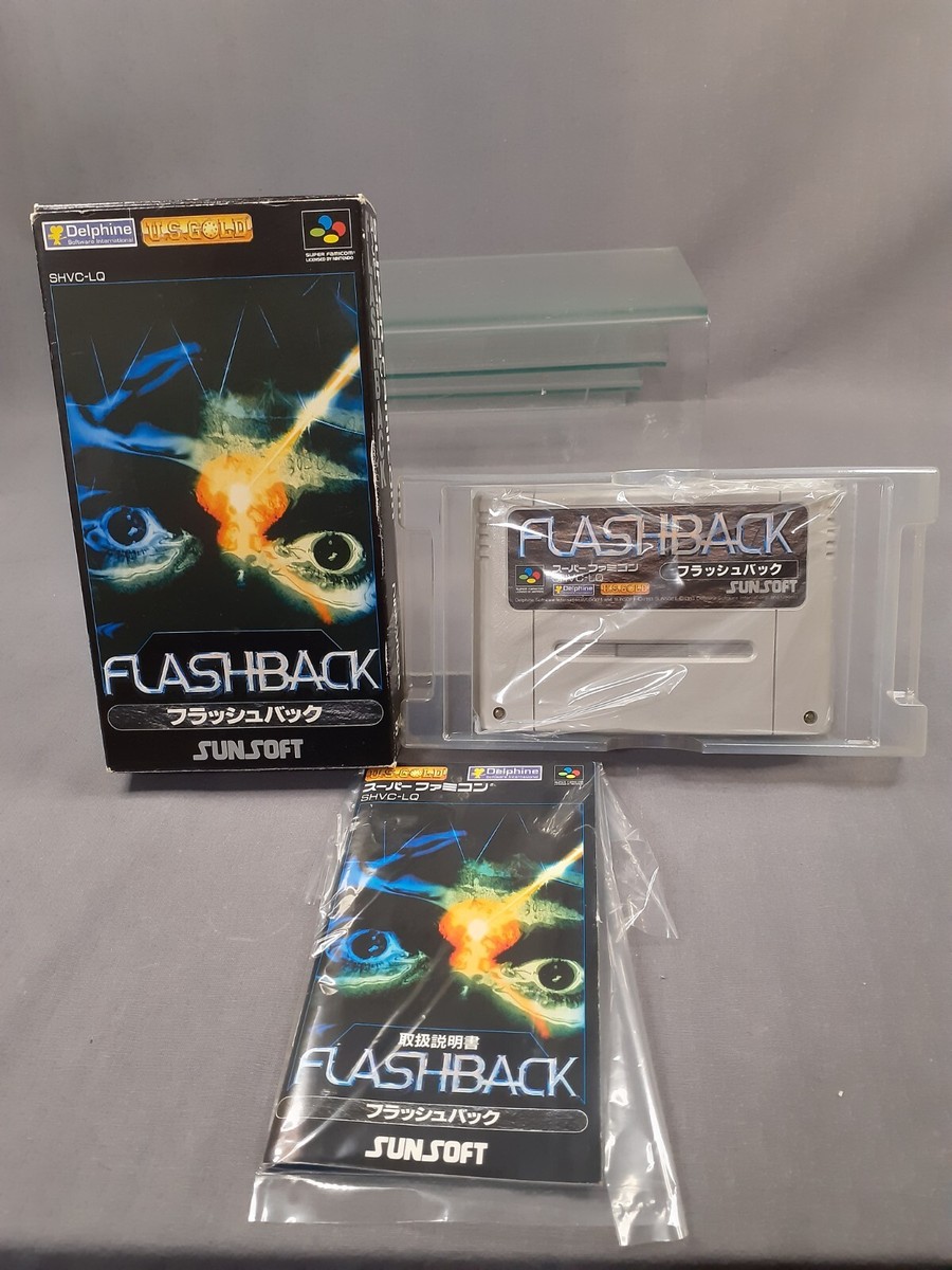 スーパーファミコン - FLASHBACK [SFC スーパーファミコン] NINTENDO SUPER FAMICOM SFC FLASH BACK Japanese Version Boxed