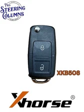 XHORSE UNIVERSAL WIRE FLIP REMOTE VVDI VW STYLE 2 BUTTON NEW XKB508EN