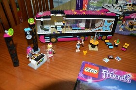 LEGO Friends Pop Star Tour Bus Set #41106, Pre-Owned