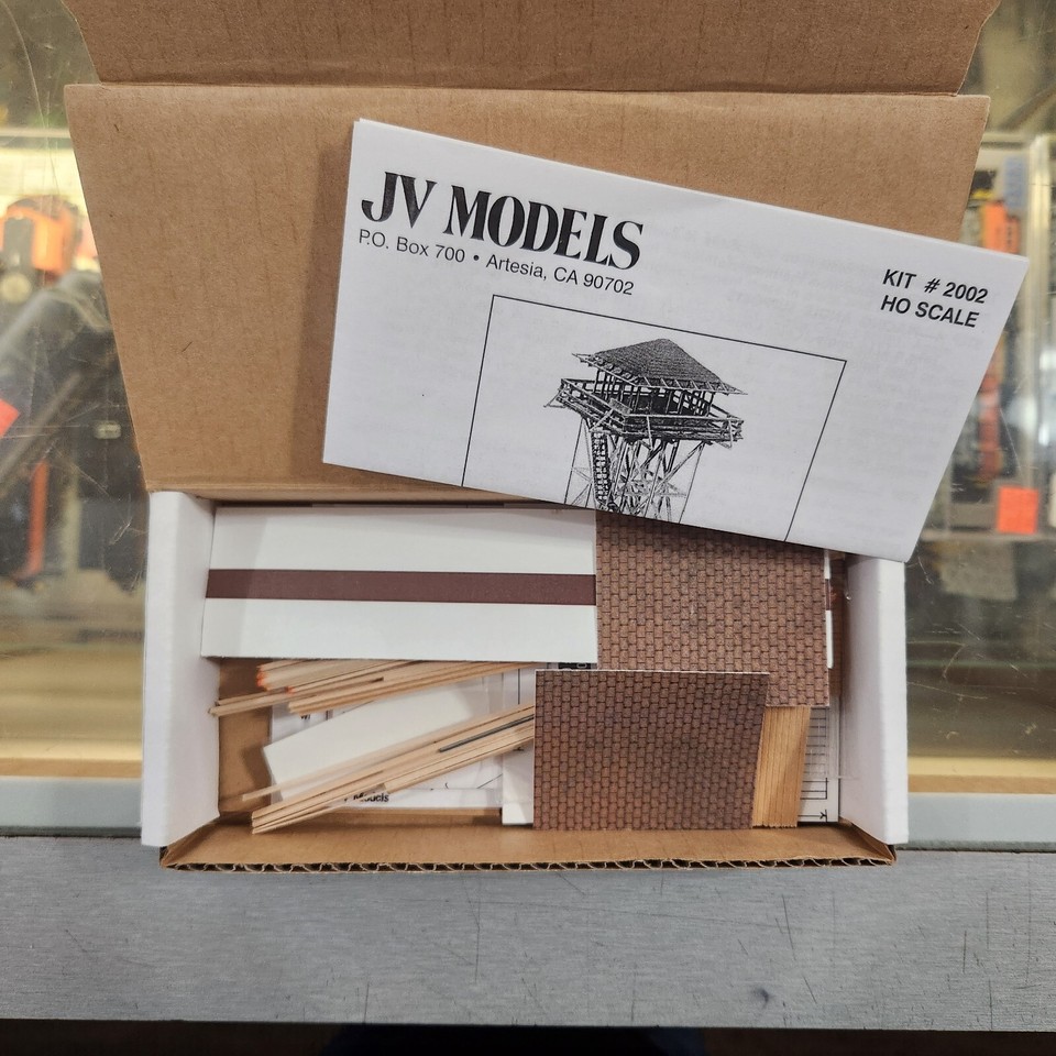 JV Models 2002 HO Scale Forest Ranger Lookout Tower Kit | eBay