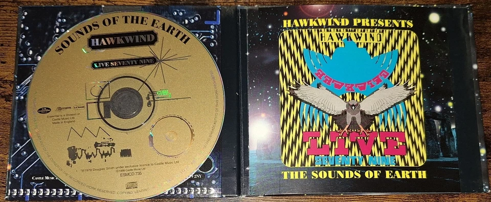 HAWKWIND - LIVE SEVENTY NINE  DigiPak CD - Bild 2 von 3