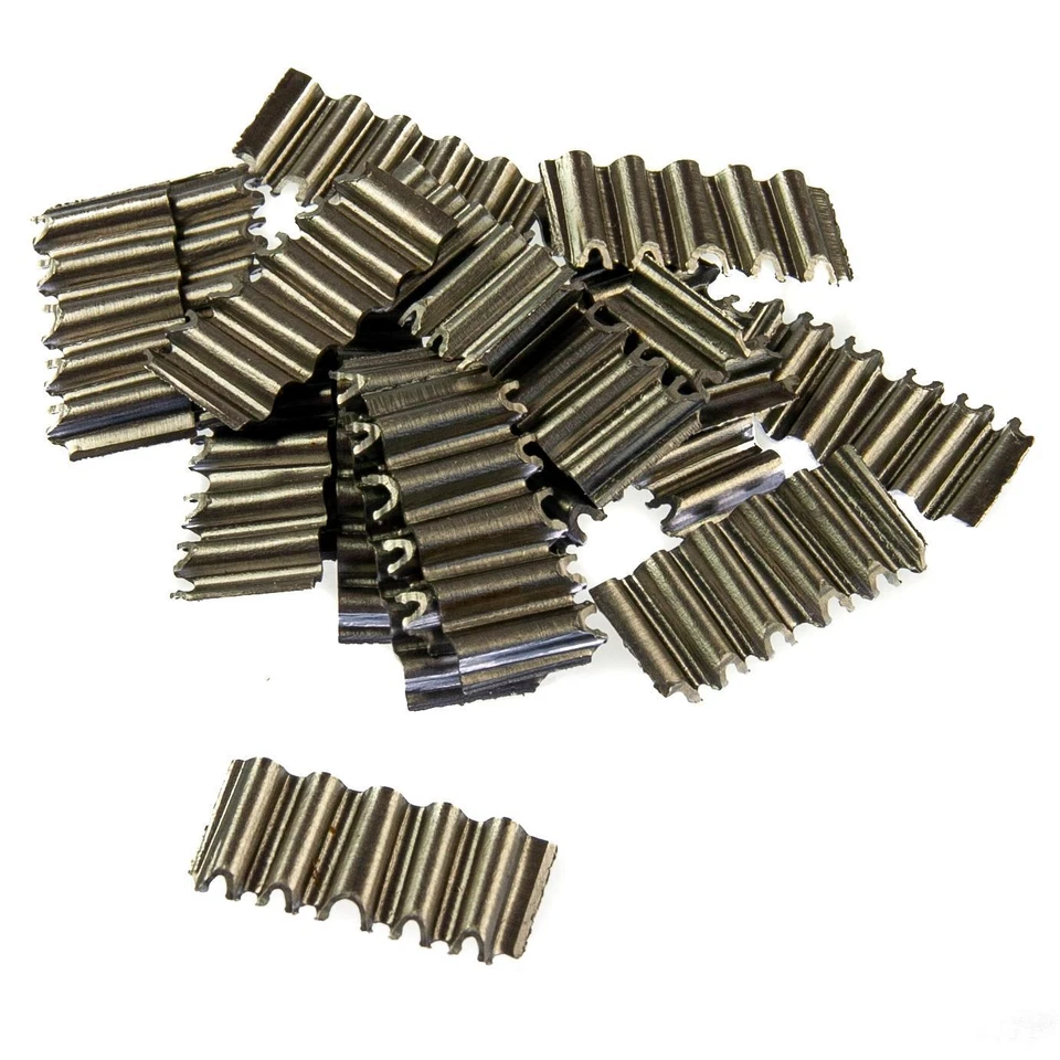 THUNDERFIX 1/2" x 6c - 12mm x 30mm Corrugated Fastener Self Colour | (Pack of 20)