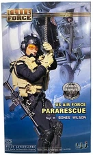 Elite Force US Air Force Pararescue Sgt W. Bones Wilson 1/6 Figure NEW 2002 BBi
