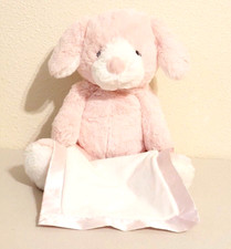 Spin Master Pink PEEK A BOO PUPPY Dog Animated Talking Stuffed Plush Toy 11"