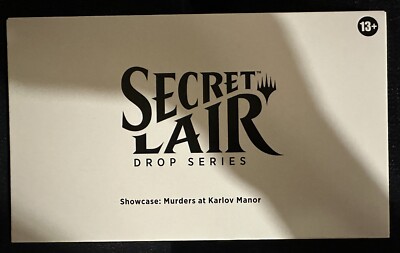 Magic MTG Secret Lair - Showcase: Murders At Karlov Manor [NON-FOIL] Sealed