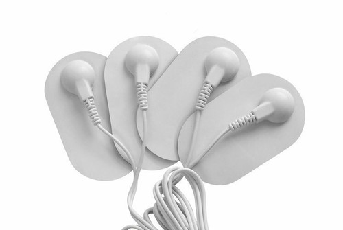 Elettrostimolatore EMS Con 4 Elettrodi per Tonificare Addominali Braccia e Gambe - Foto 3 di 9
