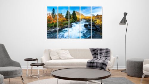 wilderness vista Wall Art UV Print 5mm Sunboard 5 Panel Home , Office Wall Decor - Picture 1 of 33