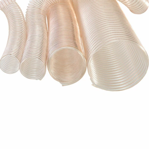 Flexible Exhaust Pipe Vent Hose Dust Collection Ducting Ventilation CNC 120mm PU - Picture 8 of 19