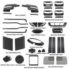 🌟Carbon Fiber Exterior Decoration Trim Kit Accessories for Ford F150 2009-2014
