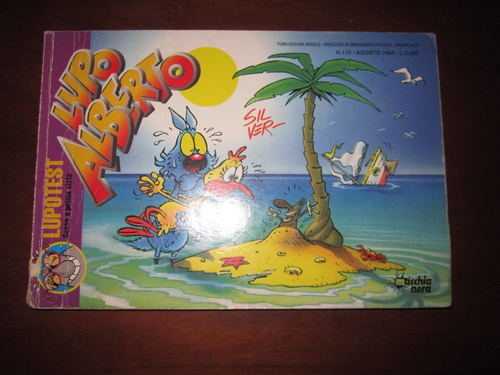 Lupo Alberto N.110 dell'Agosto 1994 fumetti sempre più introvabili approfitta!