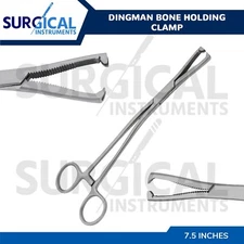 DINGMAN Bone Clamp Forceps 7.5" Orthopedic Surgical Instruments German Grade