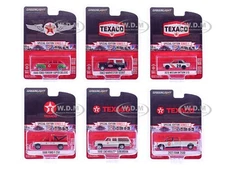 "TEXACO SPECIAL ED." SERIES 1 SET OF 6 PCS 1/64 DIECAST BY GREENLIGHT 41165